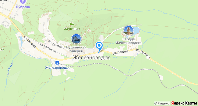 Пансионат Альянс на карте